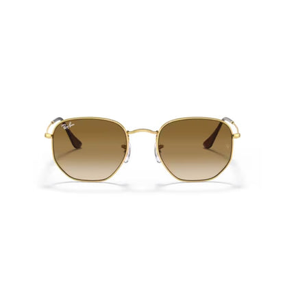 Ray Ban Sonnenbrille Hexagonal 0RB3548 001/51 gold