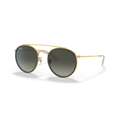 Ray Ban Sonnenbrille 0RB3647N 923871 gold schwarz