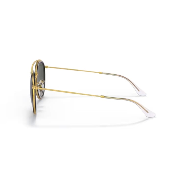 Ray Ban Sonnenbrille 0RB3647N 923871 gold schwarz