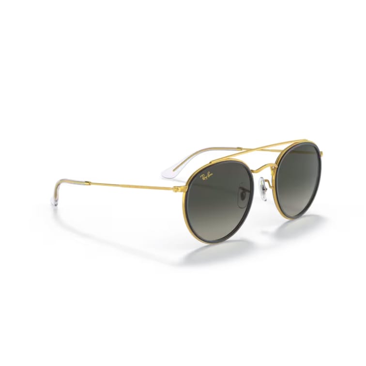 Ray Ban Sonnenbrille 0RB3647N 923871 gold schwarz