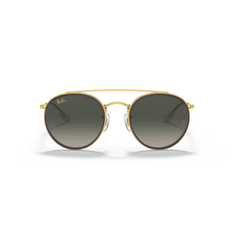 Ray Ban Sonnenbrille 0RB3647N 923871 gold schwarz