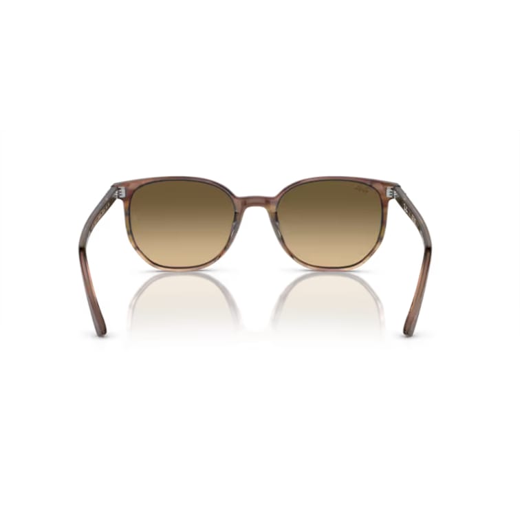 Ray Ban Sonnenbrille Elliot 0RB2197 13920A braun gestreift mit grün