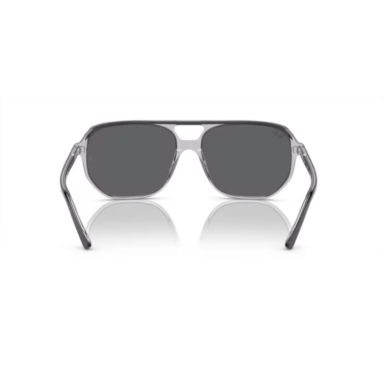 Ray Ban Sonnenbrille Bill One 0RB2205 1396B1 Dunkelgrau auf grau transparent