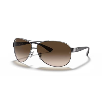 Ray Ban Sonnenbrille 0RB3386 004/13 silber schwarz