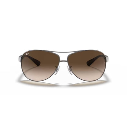 Ray Ban Sonnenbrille 0RB3386 004/13 silber schwarz