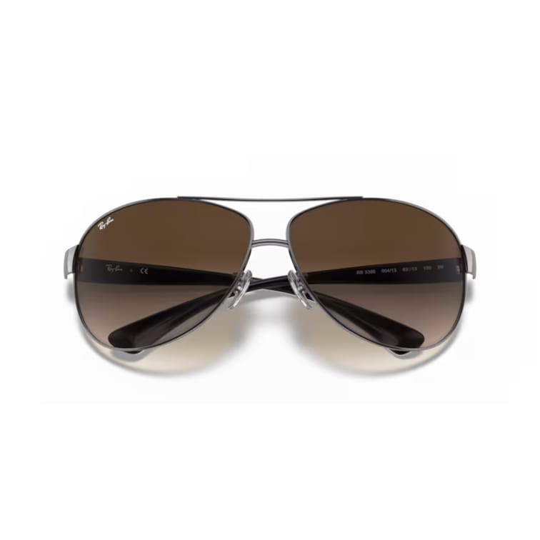 Ray Ban Sonnenbrille 0RB3386 004/13 silber schwarz