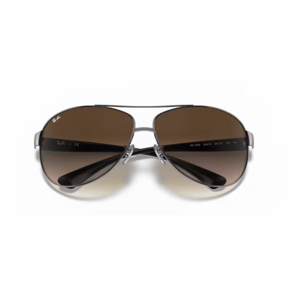 Ray Ban Sonnenbrille 0RB3386 004/13 silber schwarz