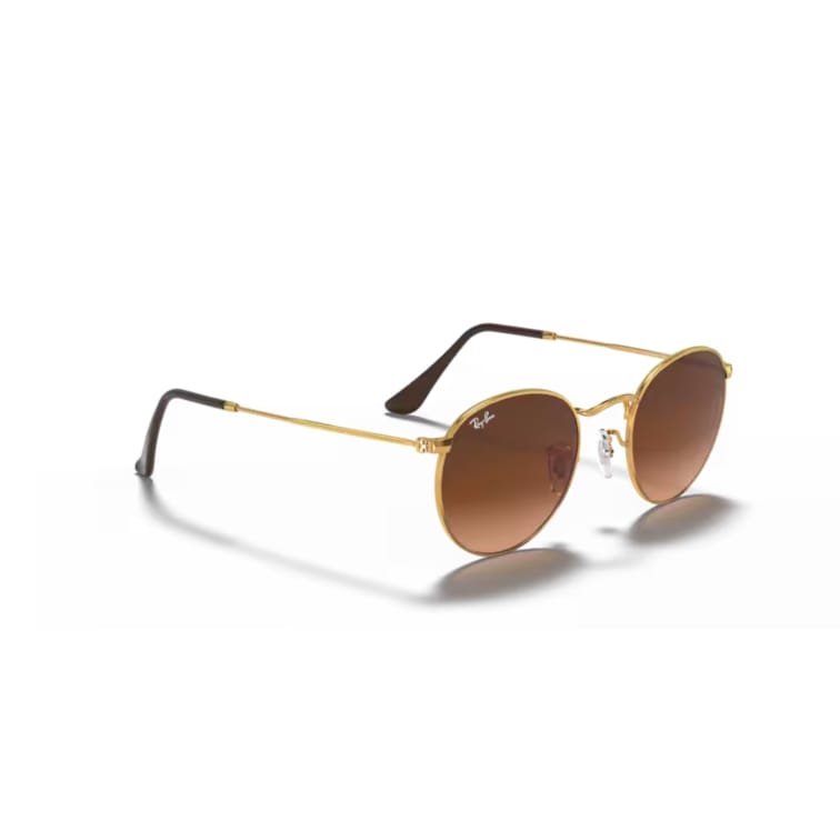 Ray Ban Sonnenbrille Round Metal 0RB3447 9001A5 hellbronze