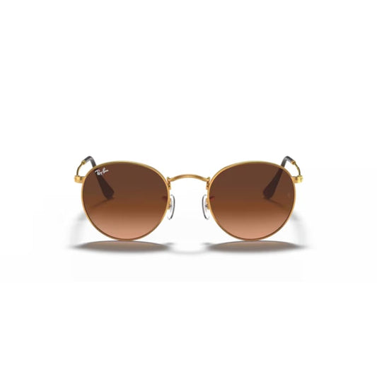 Ray Ban Sonnenbrille Round Metal 0RB3447 9001A5 hellbronze