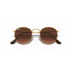 Ray Ban Sonnenbrille Round Metal 0RB3447 9001A5 hellbronze