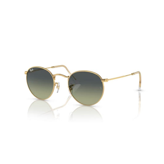 Ray Ban Sonnenbrille Round Metal 0RB3447 001/BH gold