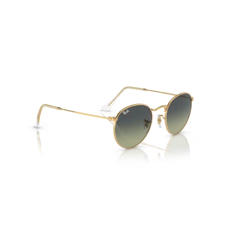 Ray Ban Sonnenbrille Round Metal 0RB3447 001/BH gold