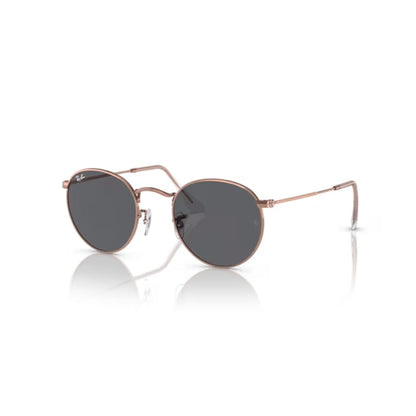 Ray Ban Sonnenbrille Round Metal 0RB3447 9202B1 rotgold