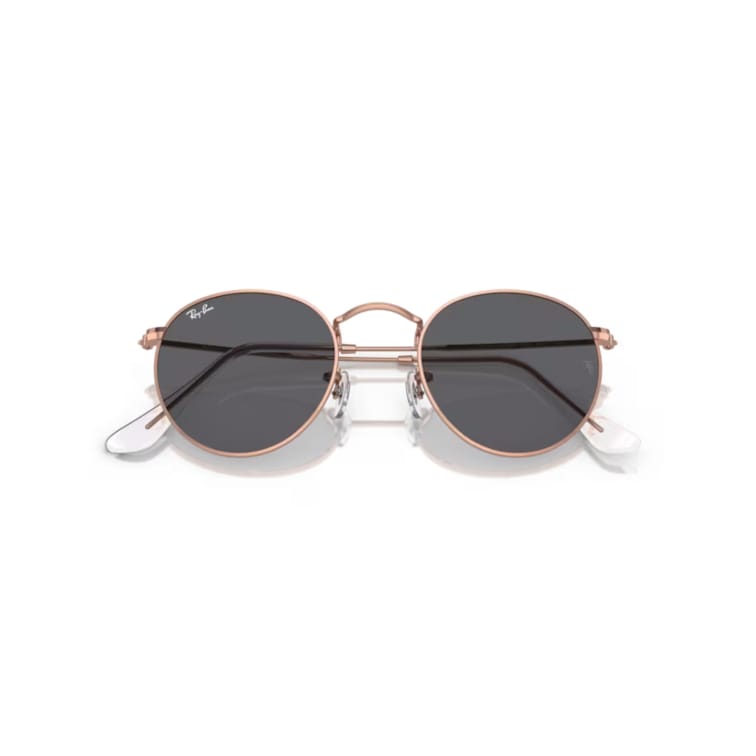 Ray Ban Sonnenbrille Round Metal 0RB3447 9202B1 rotgold