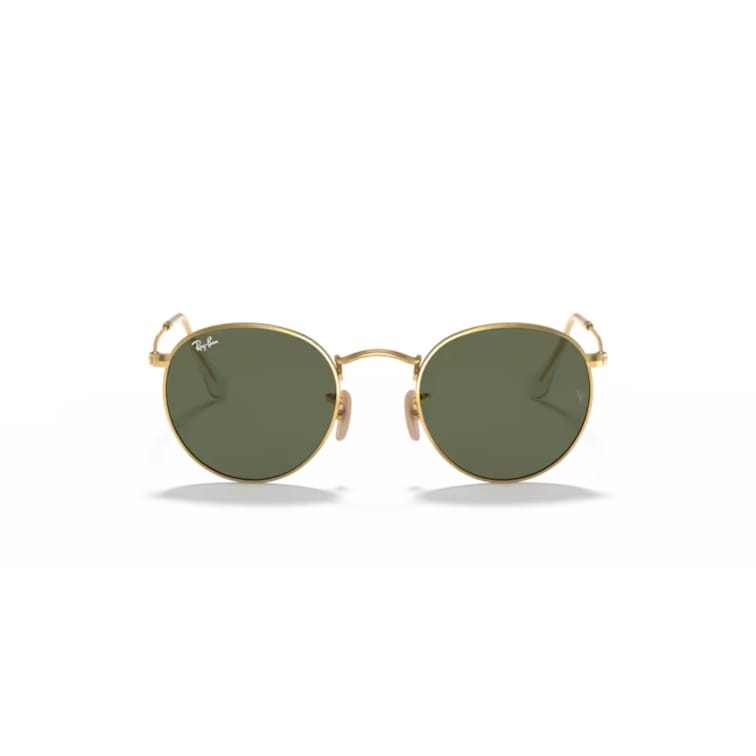 Ray Ban Sonnenbrille Round Metal 0RB3447N 001/53 gold