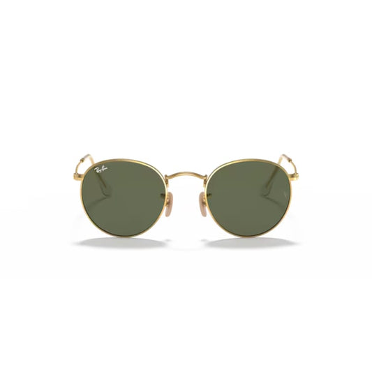 Ray Ban Sonnenbrille Round Metal 0RB3447N 001/53 gold