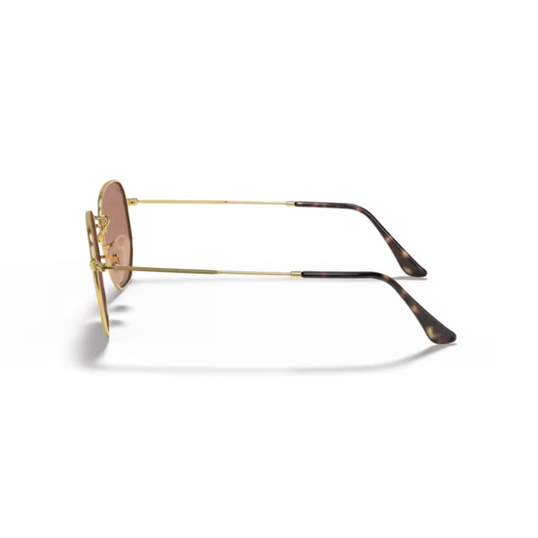 Ray Ban Sonnenbrille Hexagonal 0RB3548N 001/Z2 gold