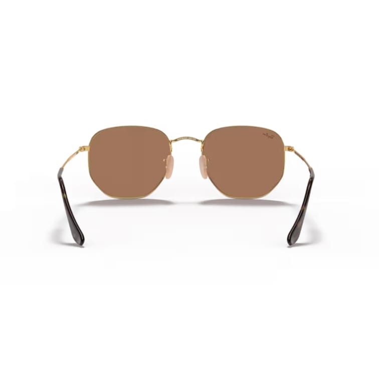 Ray Ban Sonnenbrille Hexagonal 0RB3548N 001/Z2 gold