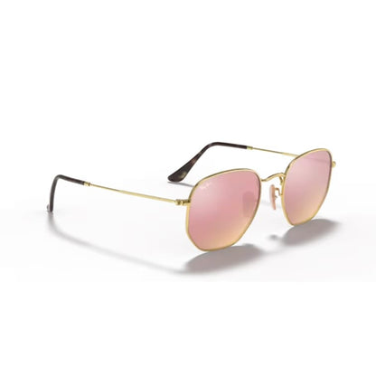 Ray Ban Sonnenbrille Hexagonal 0RB3548N 001/Z2 gold