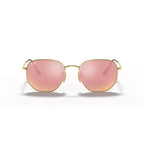 Ray Ban Sonnenbrille Hexagonal 0RB3548N 001/Z2 gold