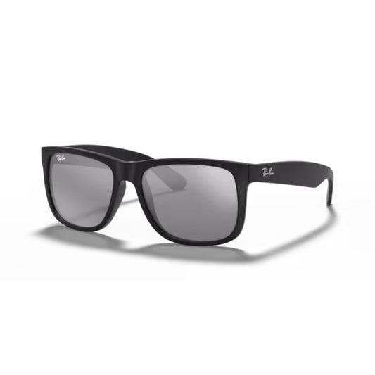 Ray Ban Sonnenbrille Justin 0RB4165 622/6G schwarz matt