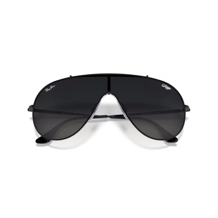 Ray Ban Sonnenbrille Wings 0RB3597 002/11 schwarz