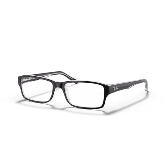 Ray Ban Brille 0RX5169 2034 schwarz auf transparent