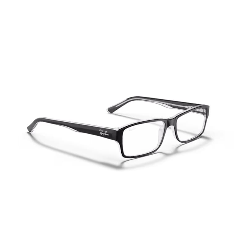 Ray Ban Brille 0RX5169 2034 schwarz auf transparent