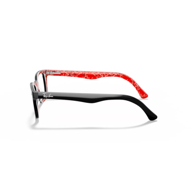 Ray Ban Brille 0RX5228 2479 schwarz auf rot