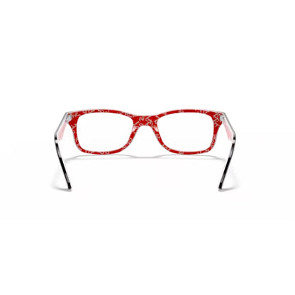 Ray Ban Brille 0RX5228 2479 schwarz auf rot