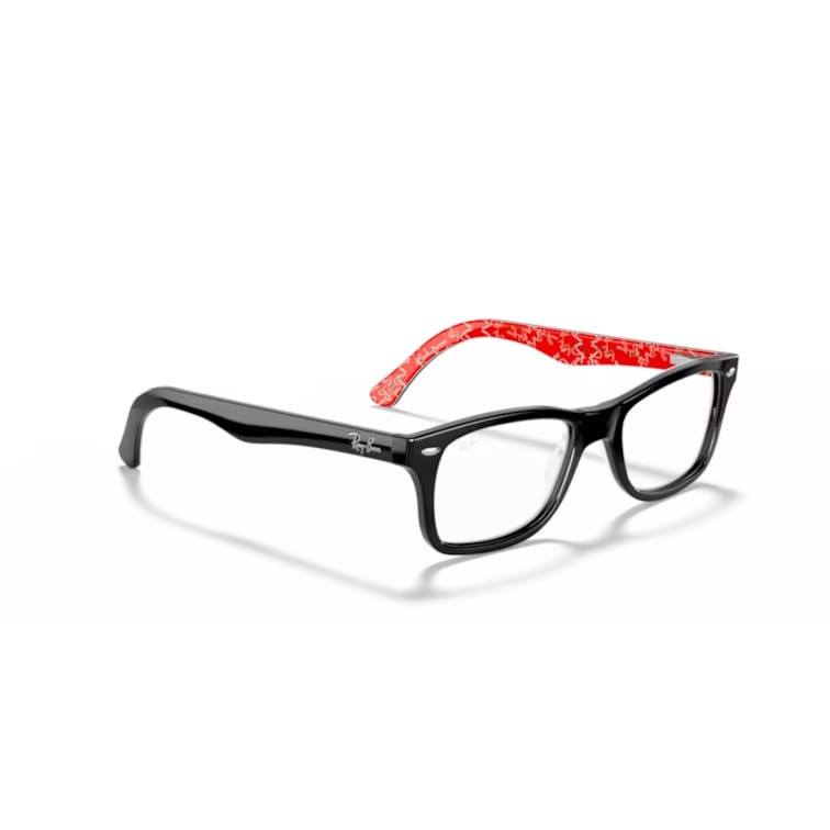 Ray Ban Brille 0RX5228 2479 schwarz auf rot