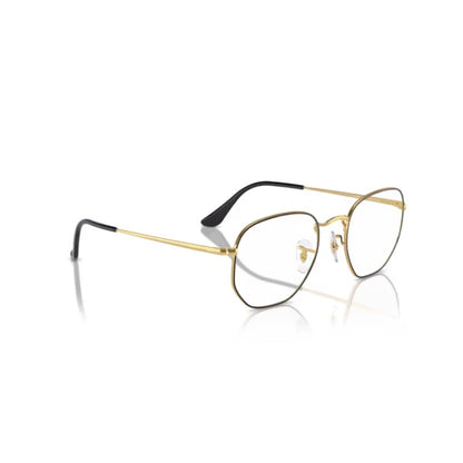 Ray Ban Brille 0RX6448 3175 schwarz auf gold