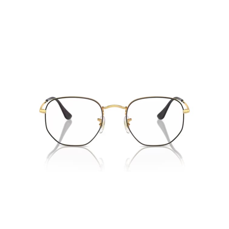 Ray Ban Brille 0RX6448 3175 schwarz auf gold