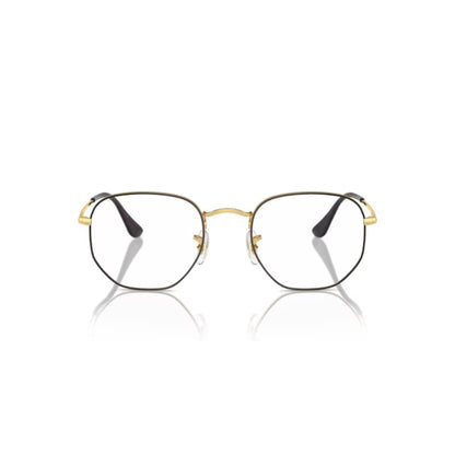 Ray Ban Brille 0RX6448 3175 schwarz auf gold