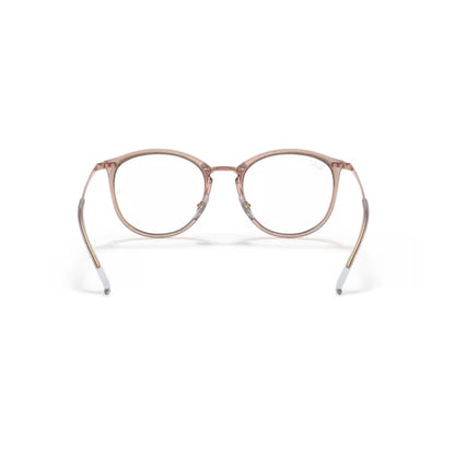 Ray Ban Brille 0RX7140 8124 pink transparent gold