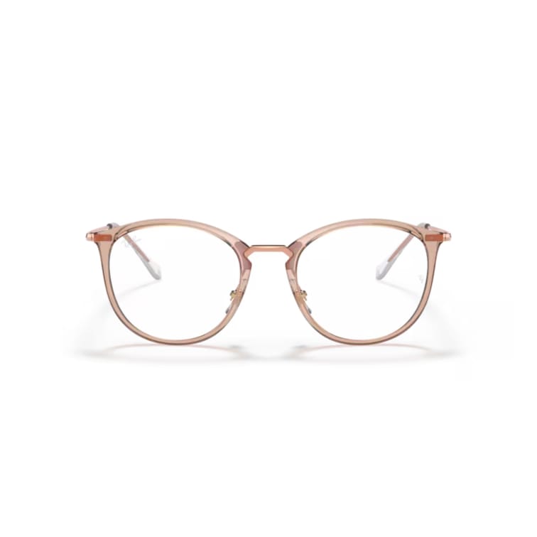 Ray Ban Brille 0RX7140 8124 pink transparent gold