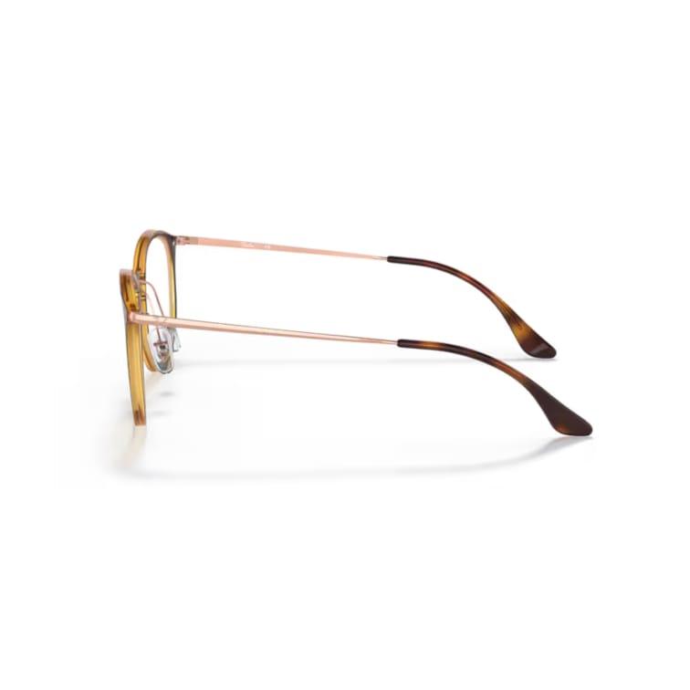 Ray Ban Brille 0RX7140 5687 havana gestreift roségold