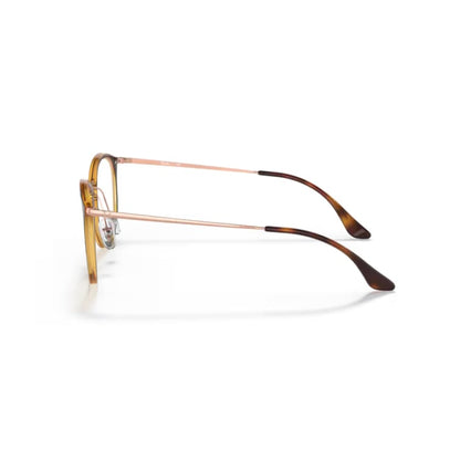 Ray Ban Brille 0RX7140 5687 havana gestreift roségold