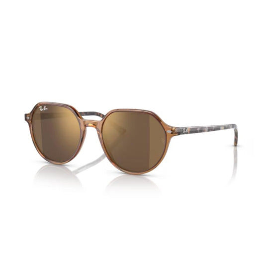 Ray Ban Sonnenbrille Thalia 0RB2195 663693 braun transparent