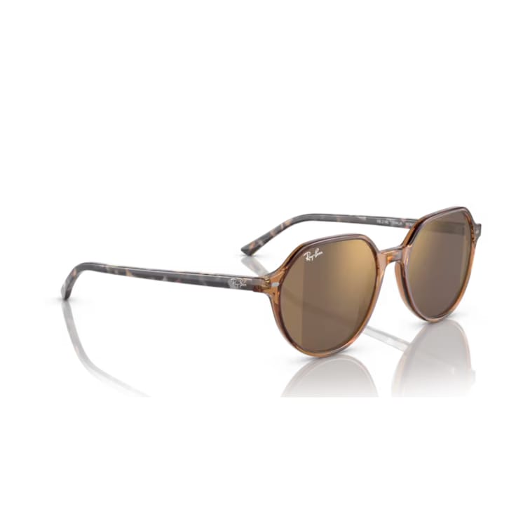 Ray Ban Sonnenbrille Thalia 0RB2195 663693 braun transparent