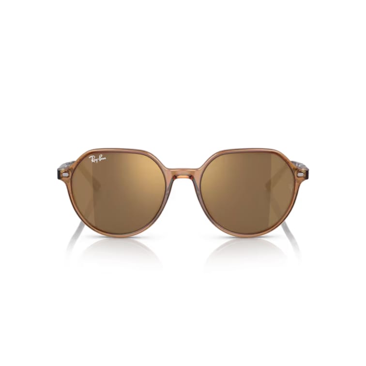 Ray Ban Sonnenbrille Thalia 0RB2195 663693 braun transparent