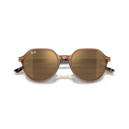 Ray Ban Sonnenbrille Thalia 0RB2195 663693 braun transparent