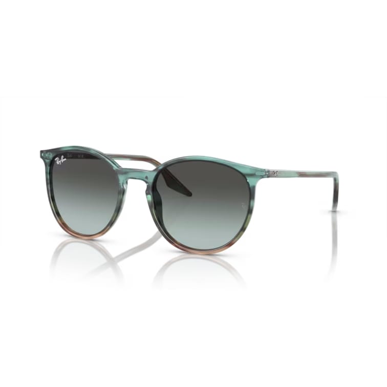 Ray Ban Sonnenbrille 0RB2204 1394GK blau gestreift und grün