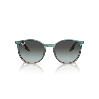 Ray Ban Sonnenbrille 0RB2204 1394GK blau gestreift und grün