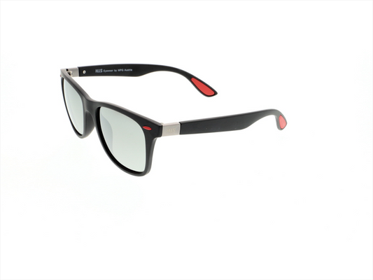 HIS Eyewear HPS08115-2 schwarz rot