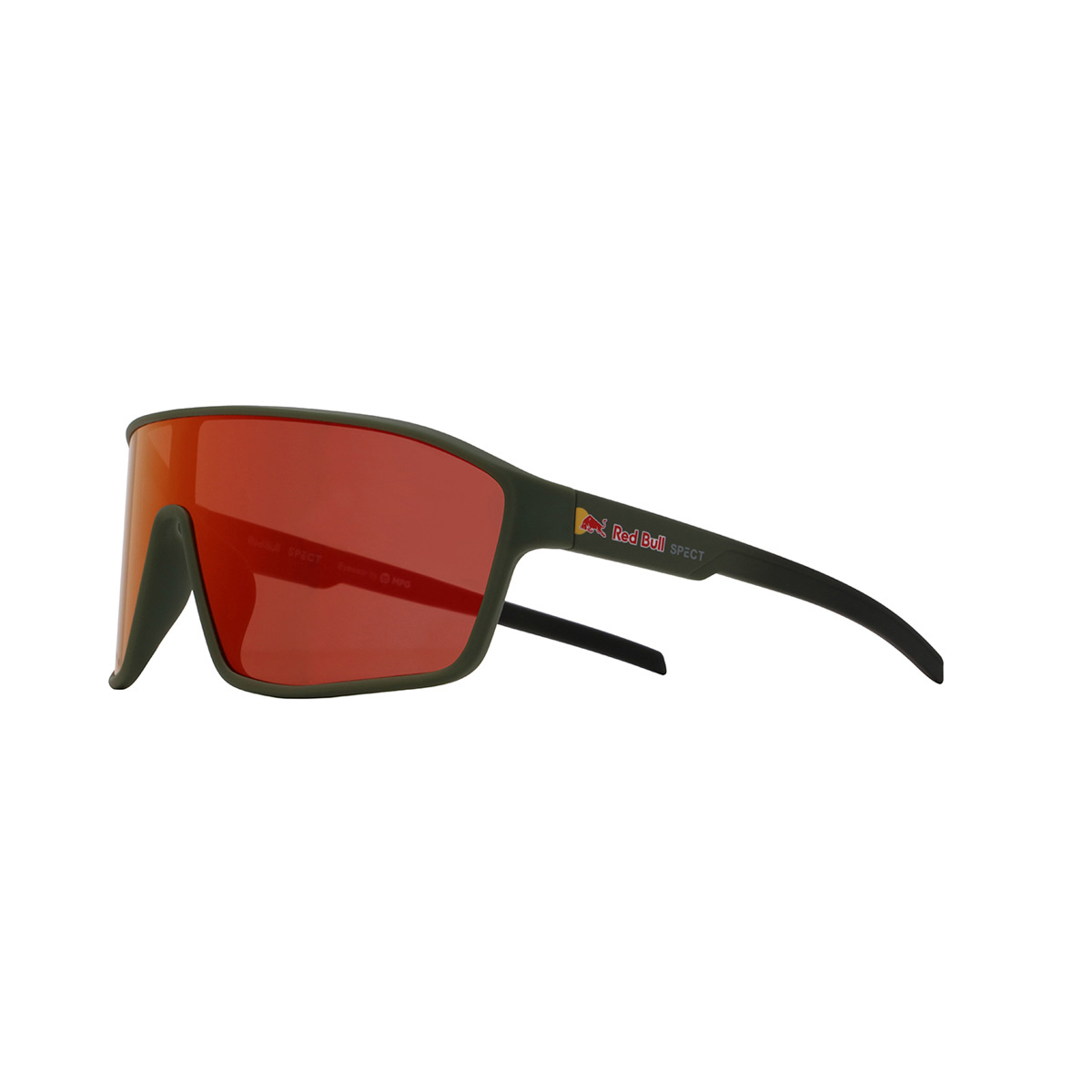 Red Bull SPECT Eyewear Sonnenbrille DAFT-015 Olivgrün
