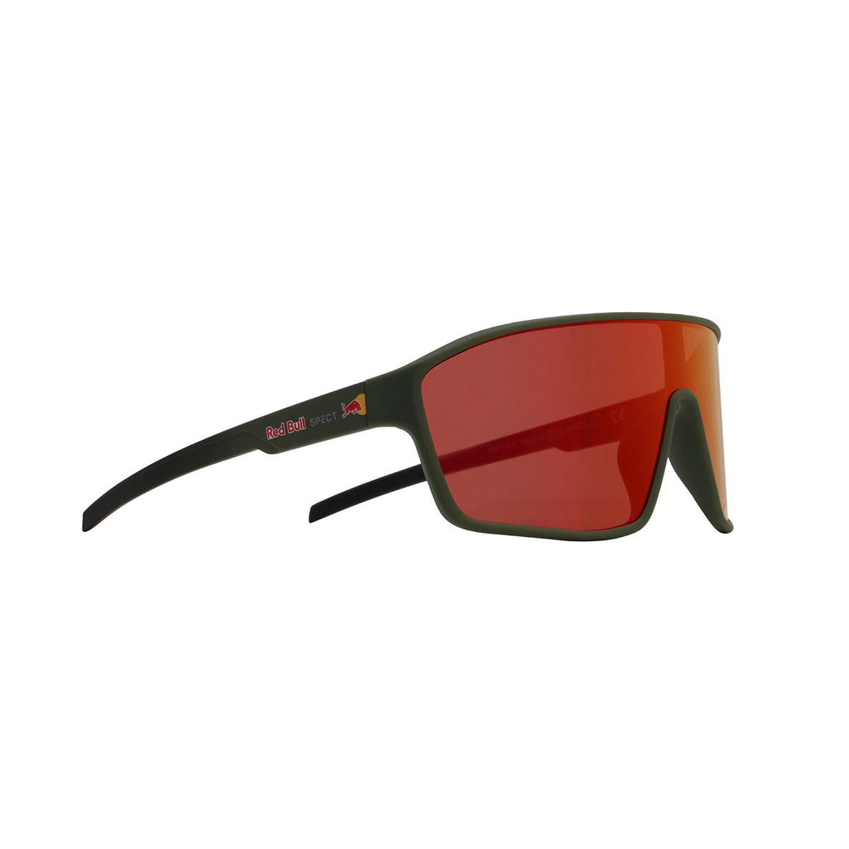 Red Bull SPECT Eyewear Sonnenbrille DAFT-015 Olivgrün
