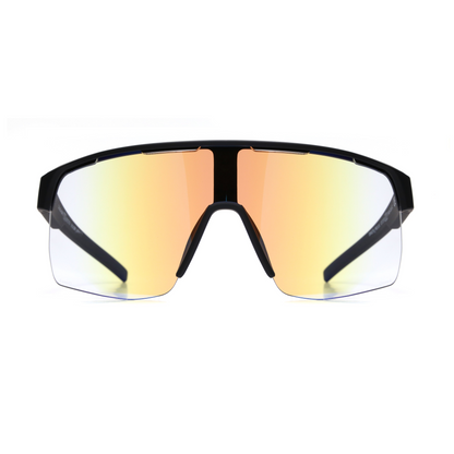 selbsttönende sport sonnenbrille Red Bull SPECT Eyewear Sonnenbrille DAKOTA_PRO-01X schwarz matt