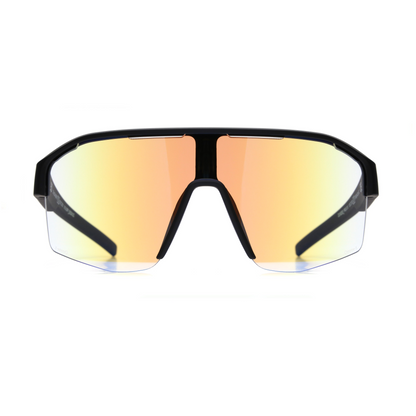 Red Bull SPECT Eyewear Sonnenbrille DUNDEE_PRO-01X schwarz matt- Selbsttönende Sportbrille