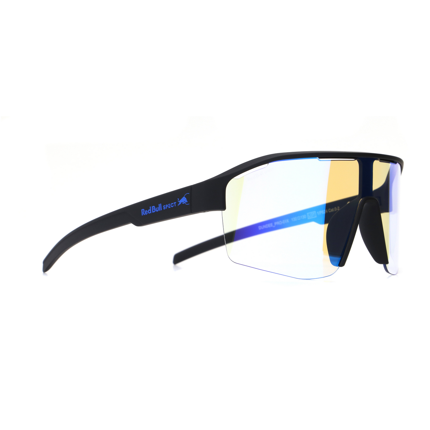 Red Bull SPECT Eyewear Sonnenbrille DUNDEE_PRO-01X schwarz matt- Selbsttönende Sportbrille